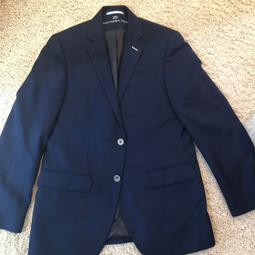 Southern Tide Navy Blazer
